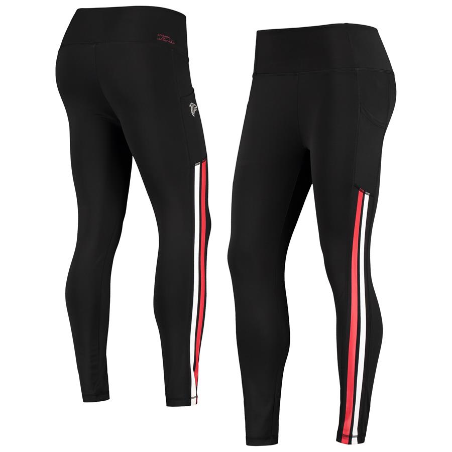 Atlanta Falcons WEAR by Erin Andrews Women's Stretch Knit Leggings - Black