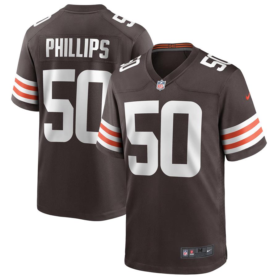 Jacob Phillips Cleveland Browns Nike Player Game Jersey - Brown