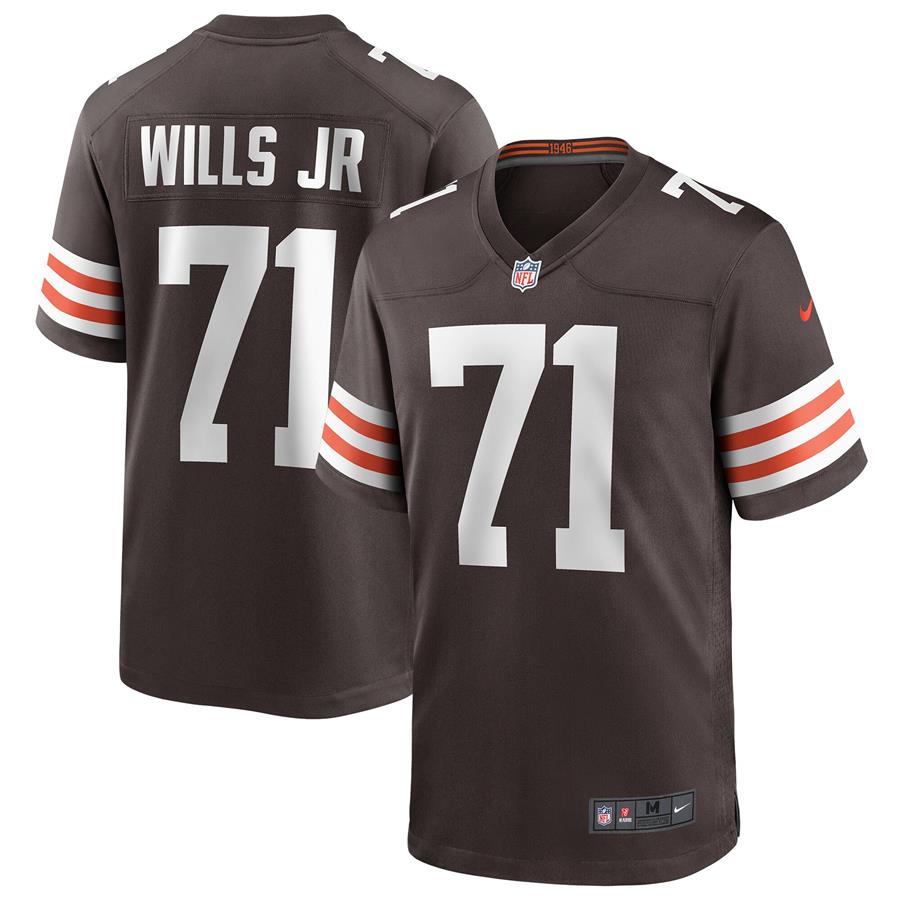 Jedrick Wills Jr. Cleveland Browns Nike Player Game Jersey - Brown