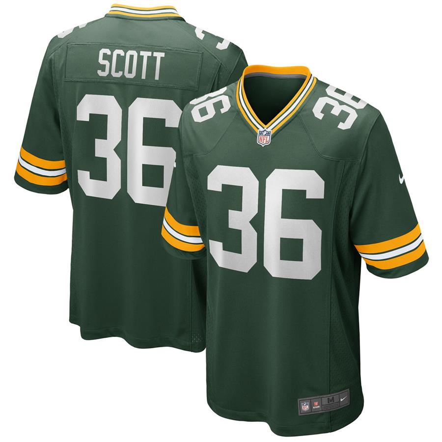Vernon Scott Green Bay Packers Nike Player Game Jersey - Green