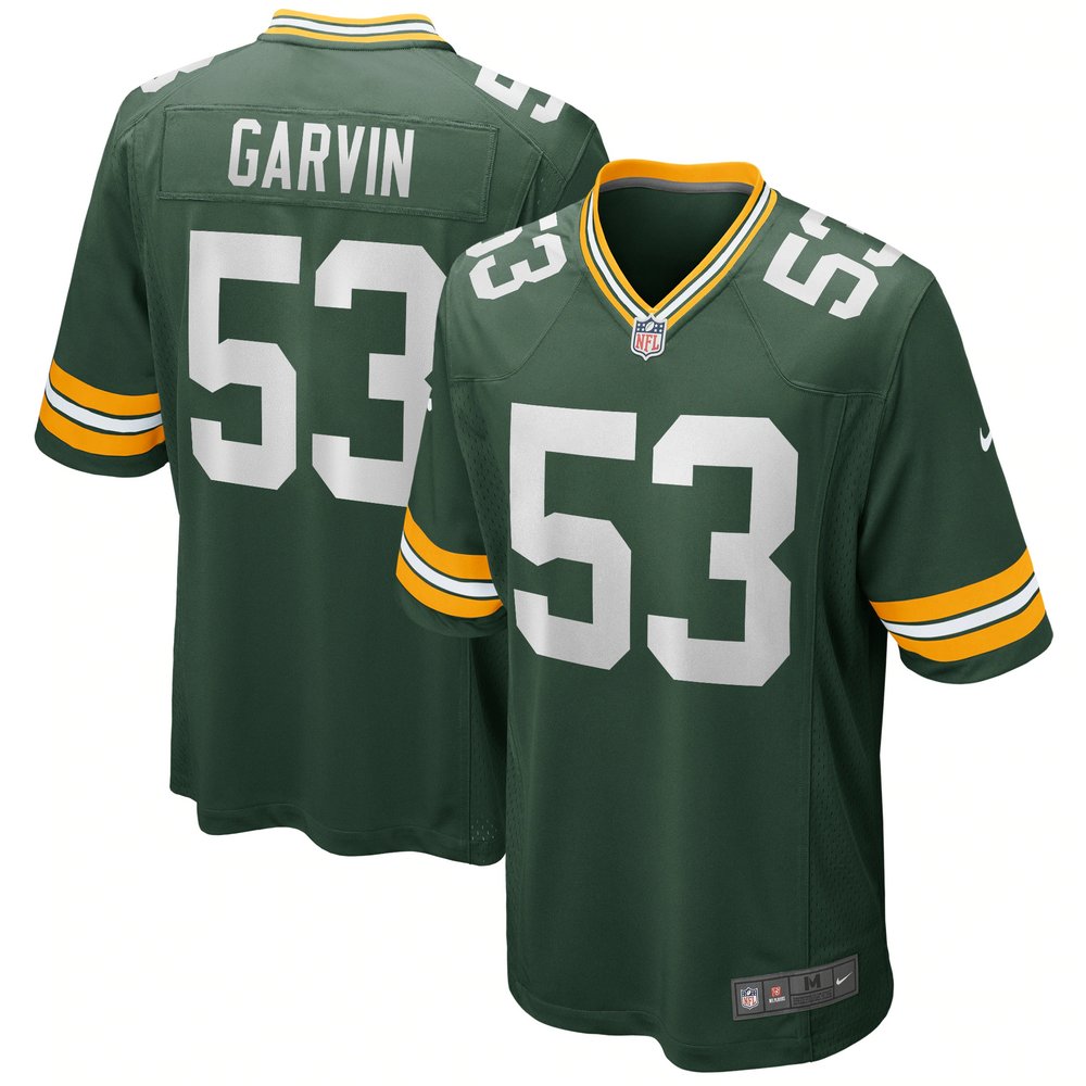 Jonathan Garvin Green Bay Packers Nike Player Game Jersey - Green