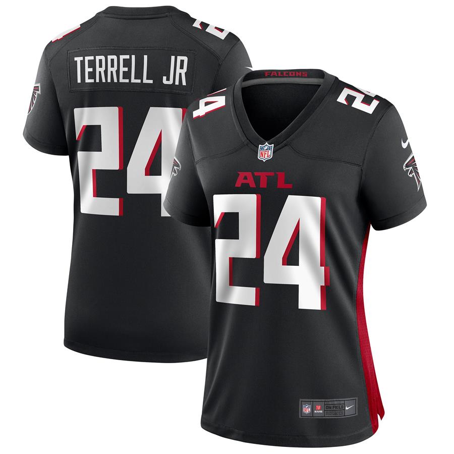 A.J. Terrell Jr. Atlanta Falcons Nike Women's Game Jersey - Black