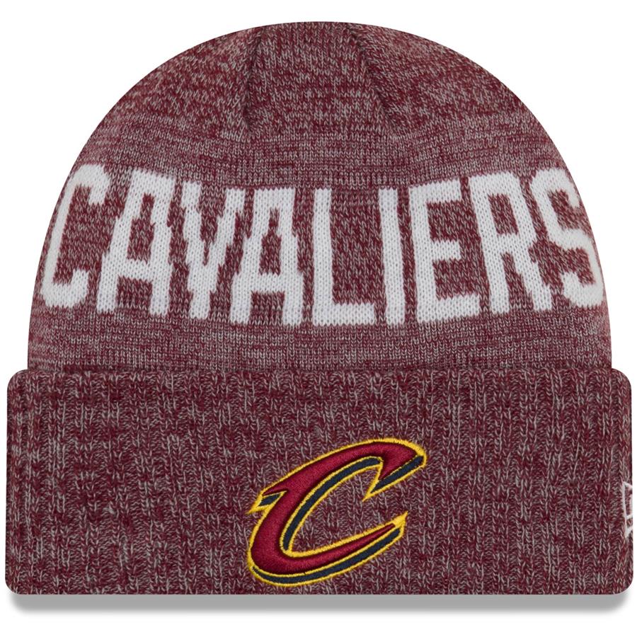 Cleveland Cavaliers New Era Crisp Colored Cuffed Knit Hat - Wine
