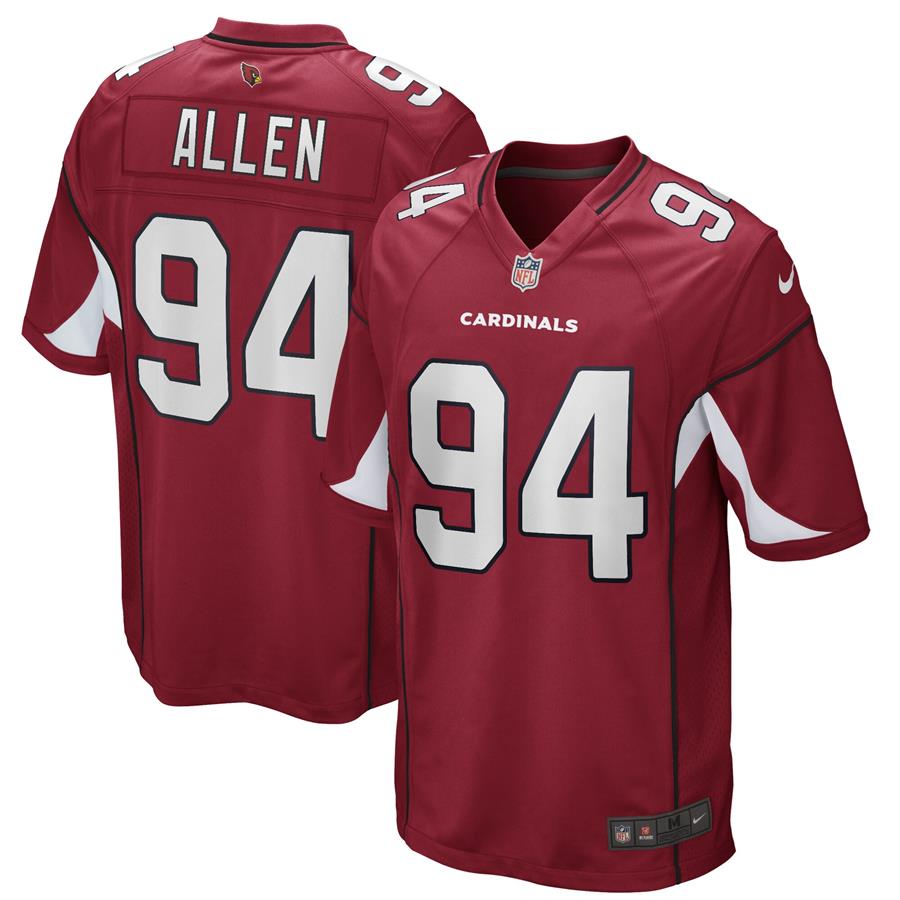 Zach Allen Arizona Cardinals Nike Game Player Jersey - Cardinal