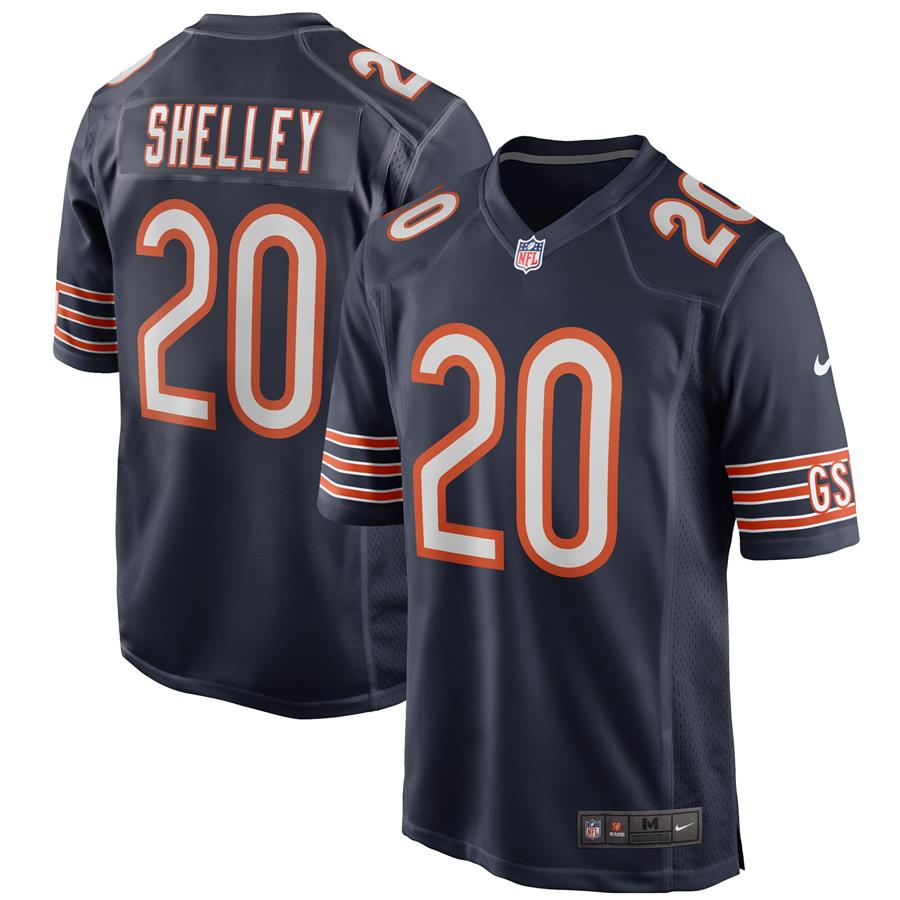 Duke Shelley Chicago Bears Nike Game Player Jersey - Navy