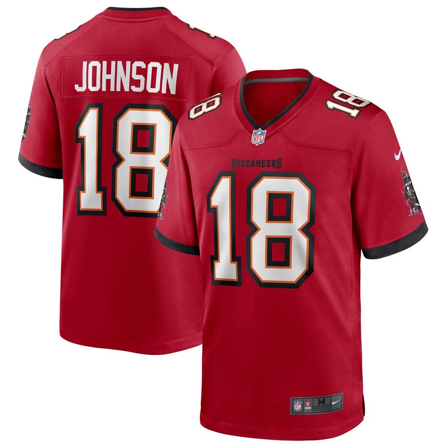 Tyler Johnson Tampa Bay Buccaneers Nike Game Player Jersey - Red