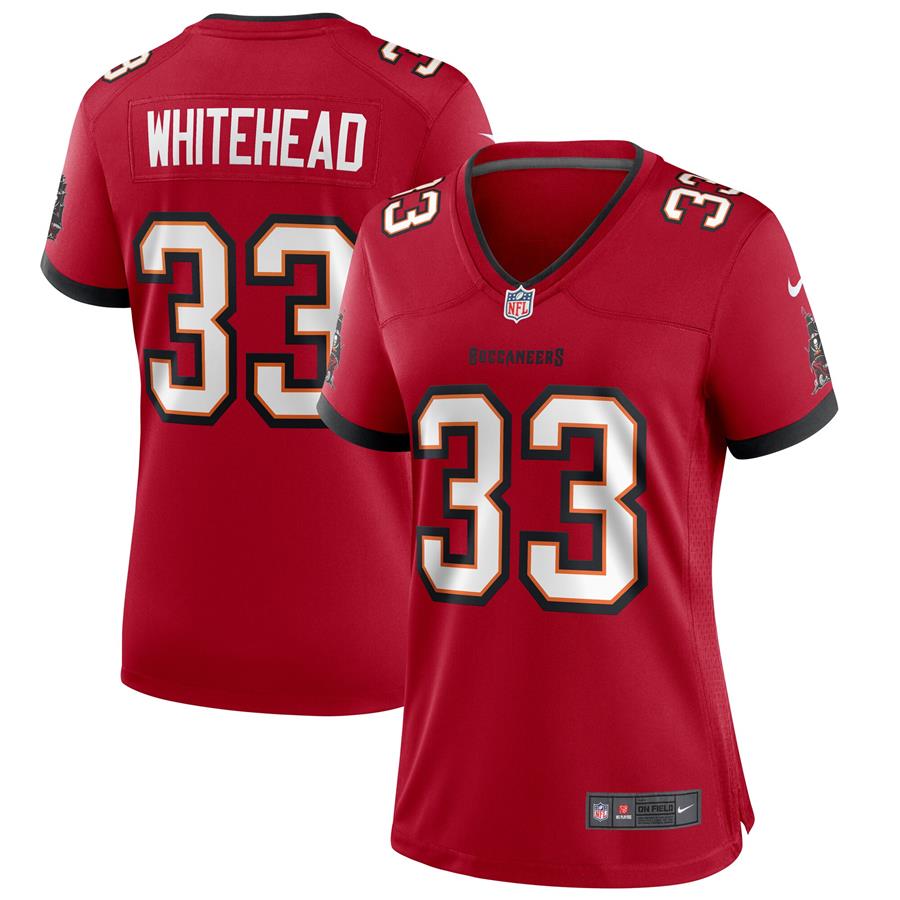Jordan Whitehead Tampa Bay Buccaneers Nike Women's Player Game Jersey - Red