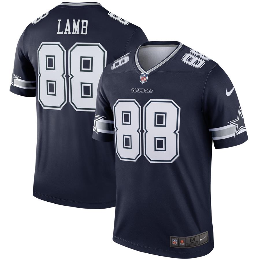 CeeDee Lamb Dallas Cowboys Nike Legend Jersey - Navy