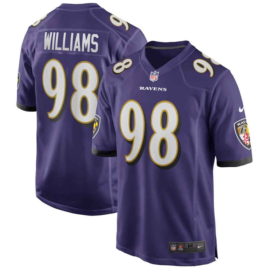 Brandon Williams Baltimore Ravens Nike Team Game Jersey - Purple