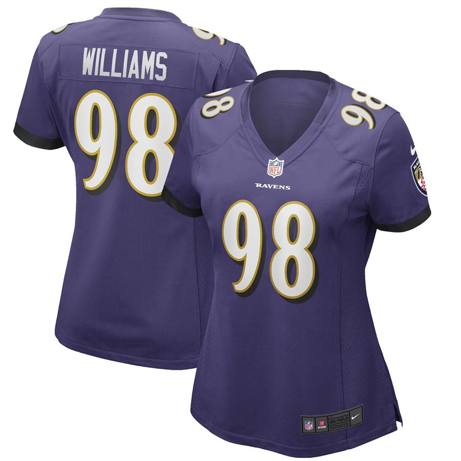 Brandon Williams Baltimore Ravens Nike Women's Game Jersey - Purple