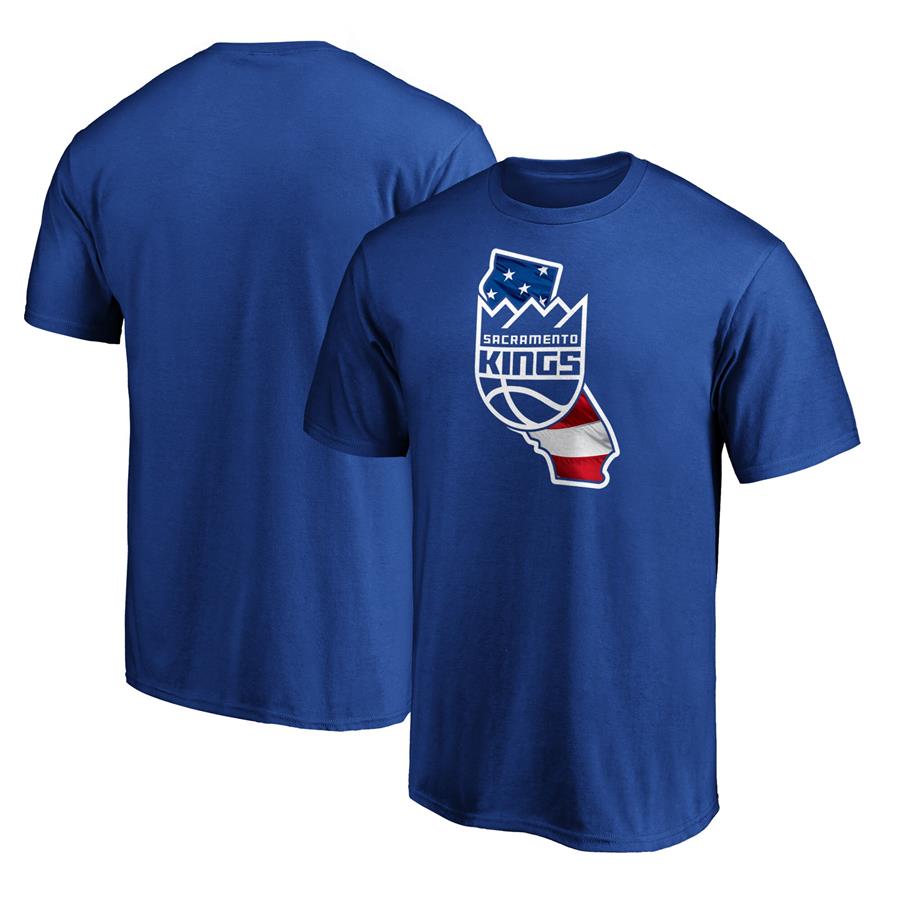 Футболка Sacramento Kings Fanatics Branded Banner State (синий)