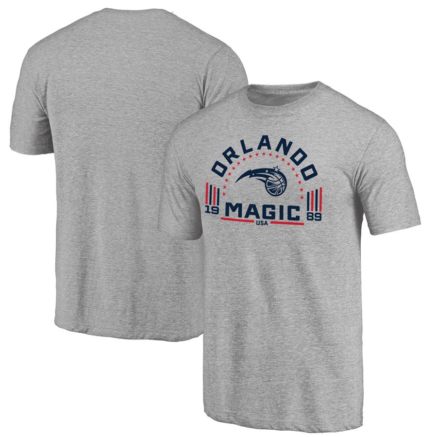 Orlando Magic Fanatics Branded Team Freedom Tri-Blend T-Shirt - Gray