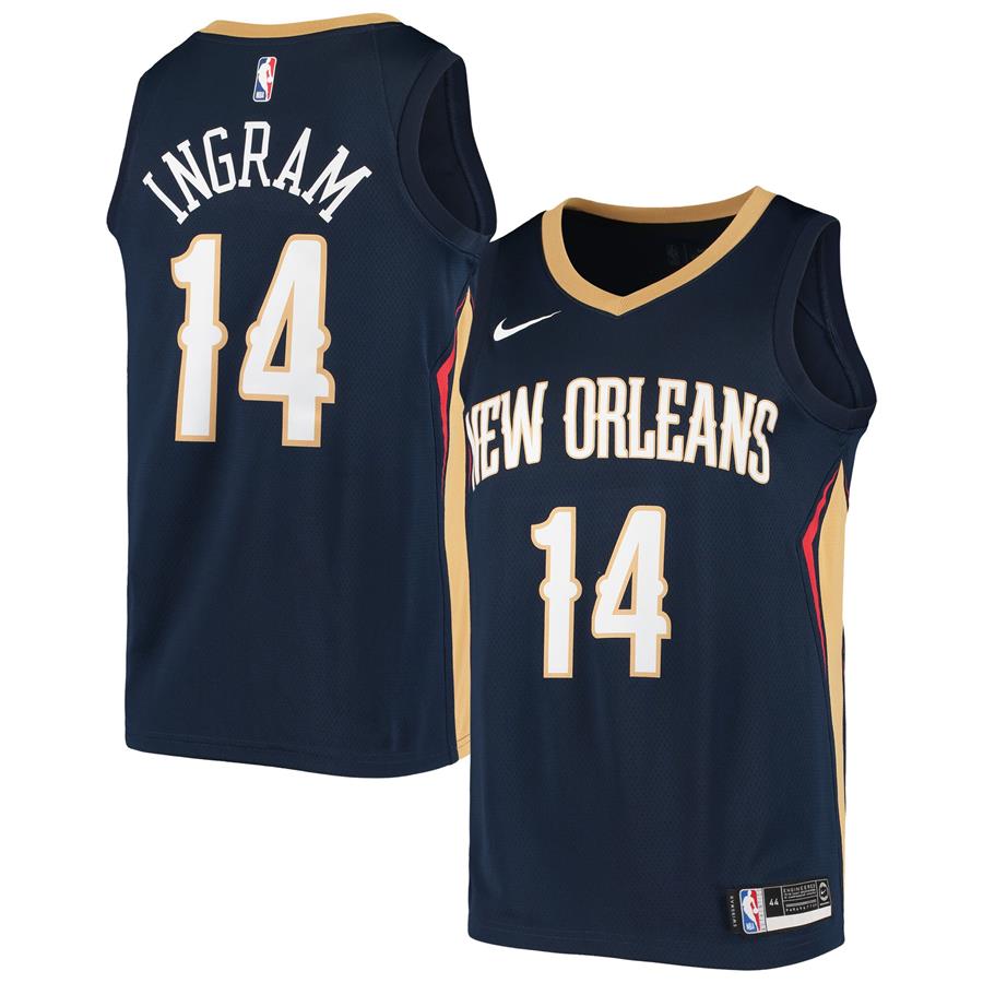 Brandon Ingram New Orleans Pelicans Nike Swingman Jersey - Navy