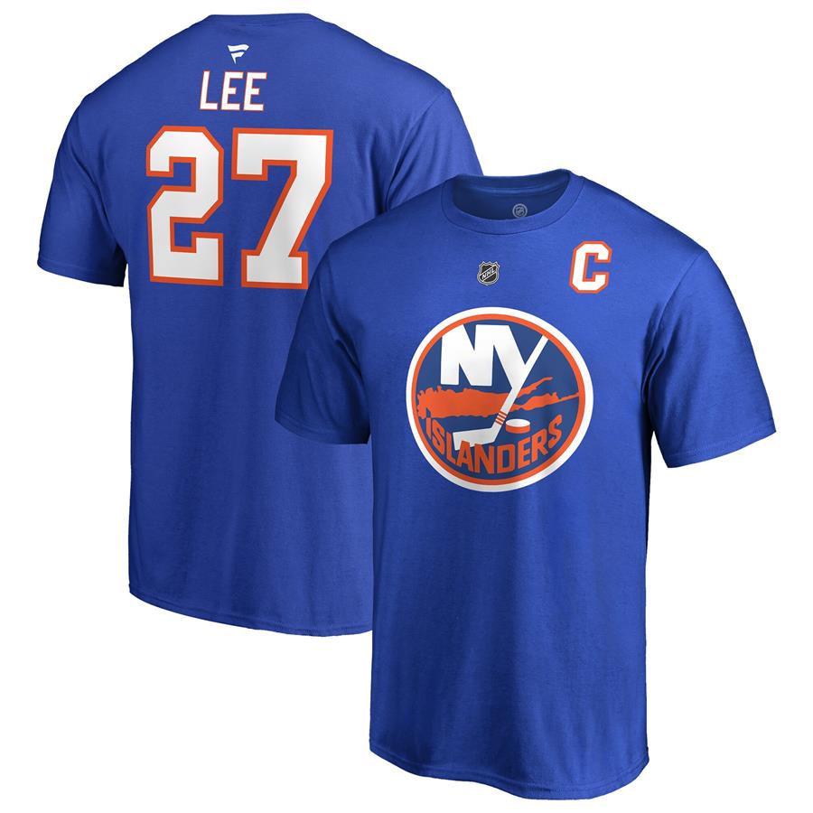 Anders Lee New York Islanders Fanatics Branded Name & Number T-Shirt - Royal
