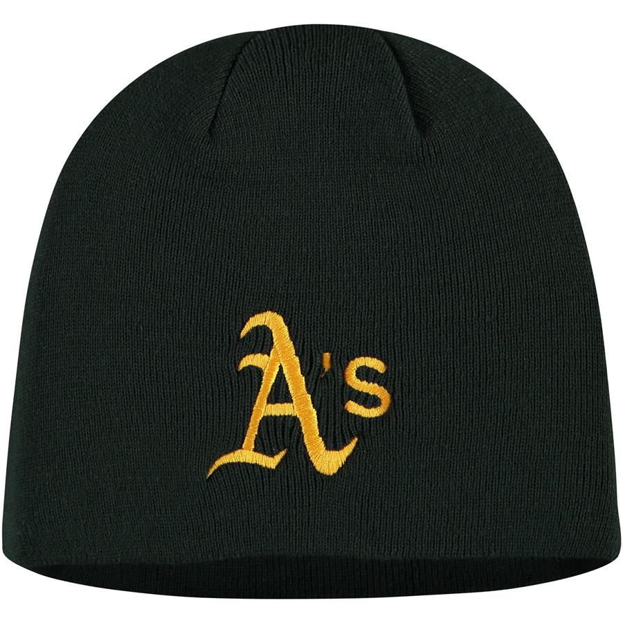 Oakland Athletics New Era Logo Knit Beanie - Green
