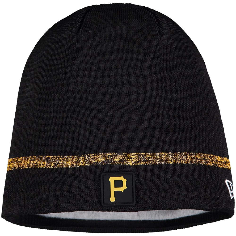 Pittsburgh Pirates New Era Clubhouse Knit Beanie - Black
