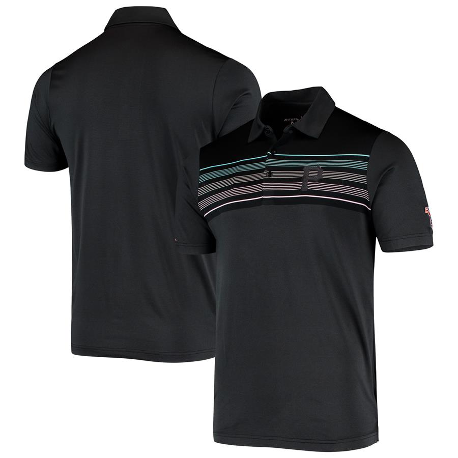 Pittsburgh Pirates Antigua Tucson Spring Training Polo - Black