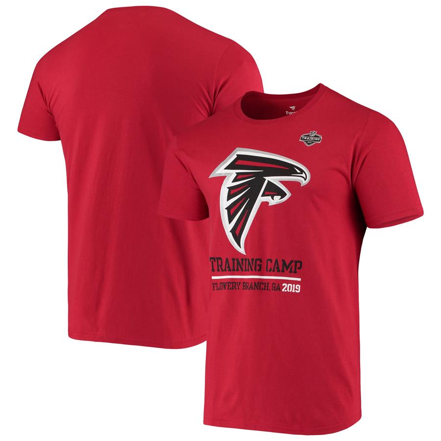 Atlanta Falcons Fanatics Branded 2019 Training Camp Headwear Hook T-Shirt - Red