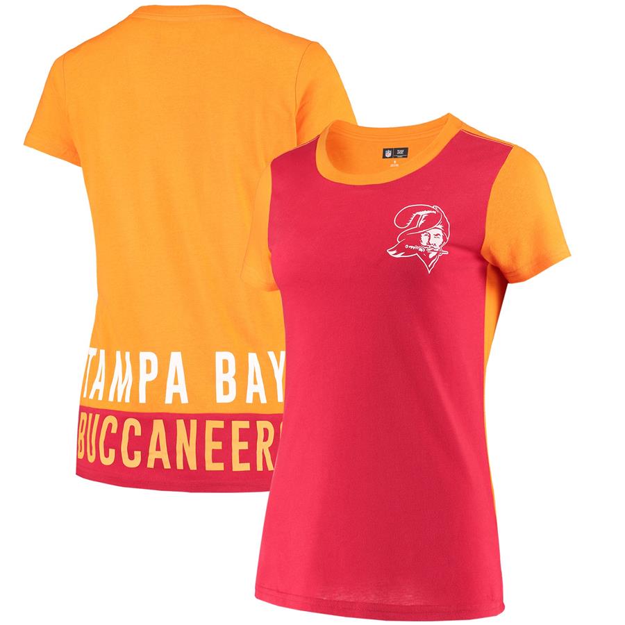 Tampa Bay Buccaneers G-III 4Her by Carl Banks Women's Est Yard T-Shirt - Red