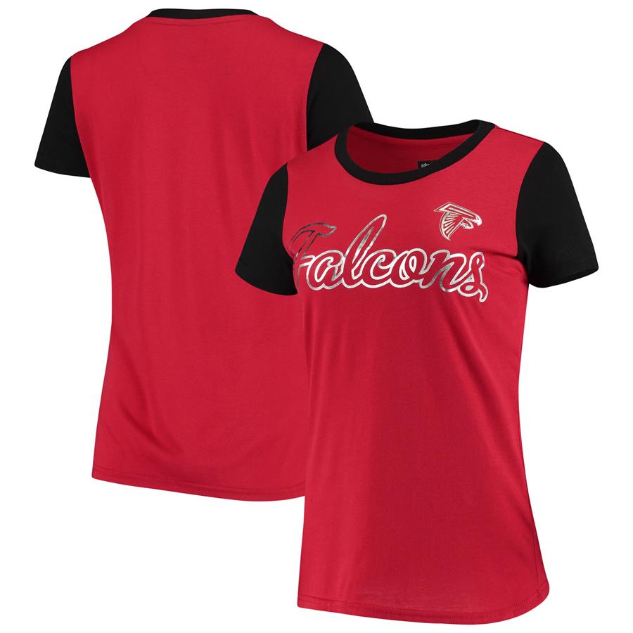 Atlanta Falcons G-III 4Her by Carl Banks Women's Sports Trophy T-Shirt - Red