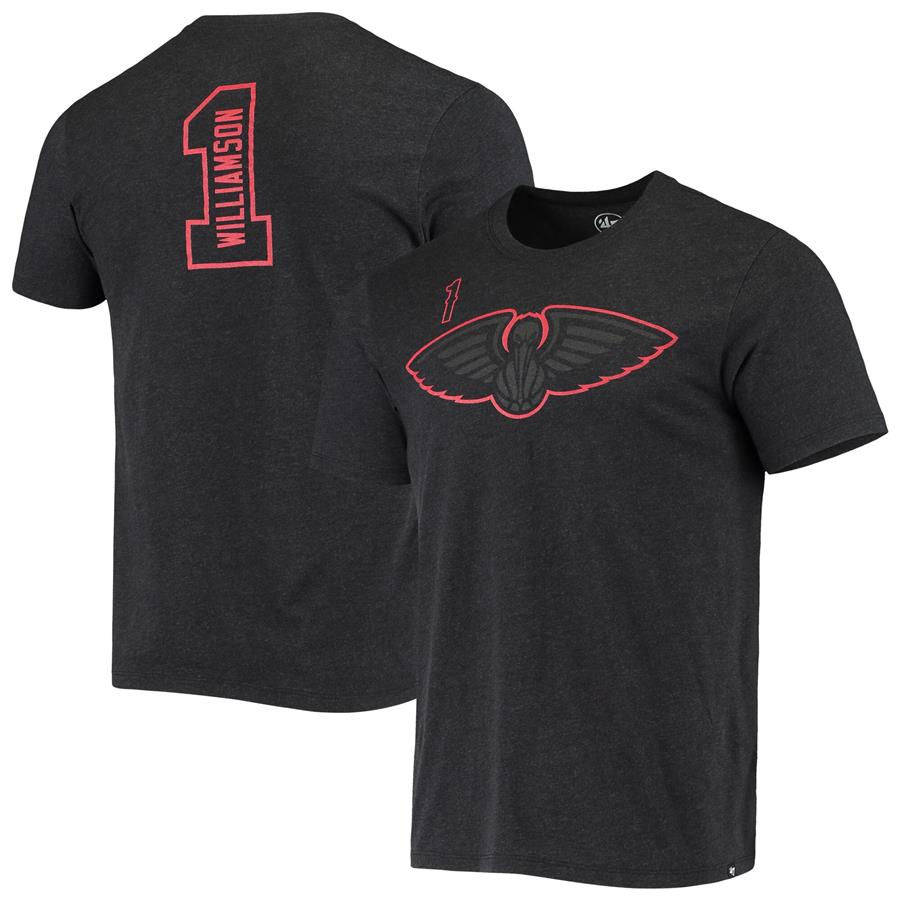 Zion Williamson New Orleans Pelicans '47 MVP Club T-Shirt - Black