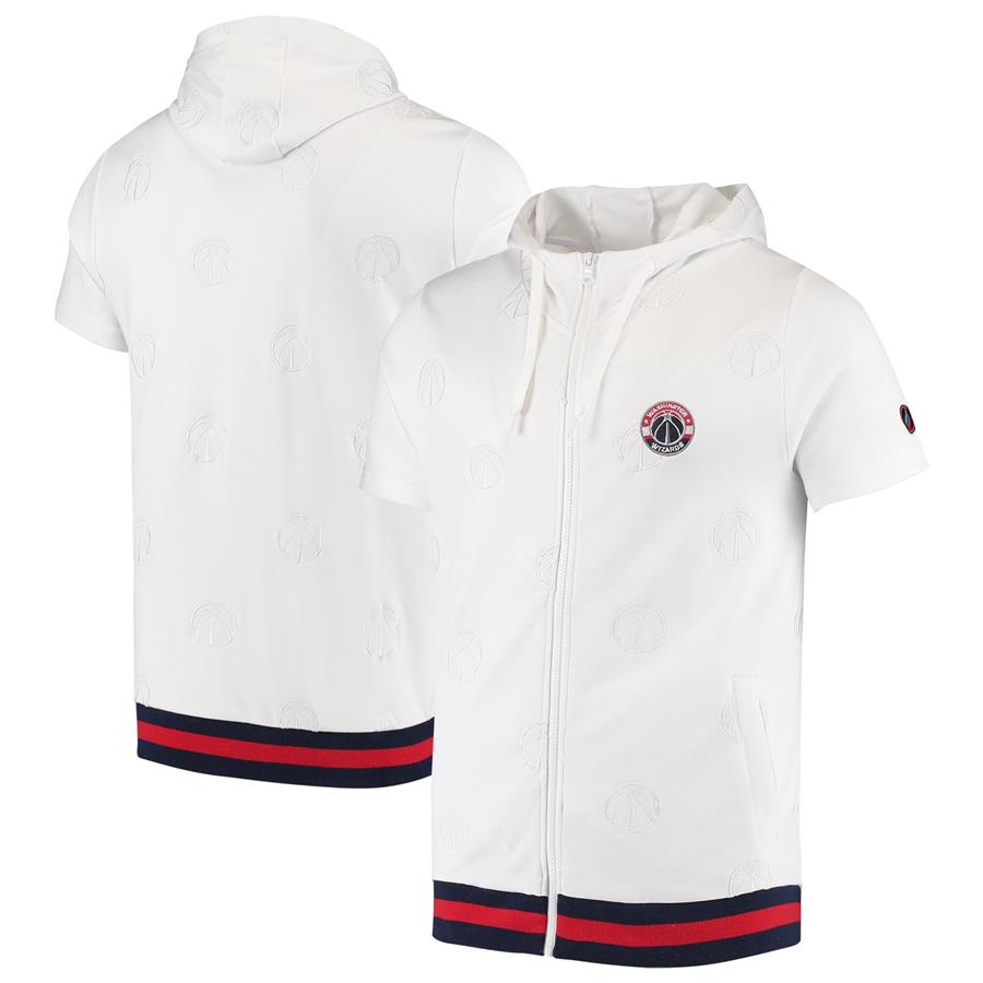 Washington Wizards All Over Print Full-Zip Jacket - White