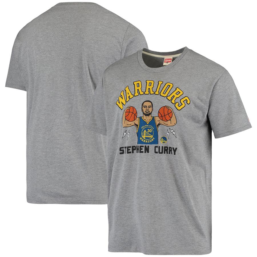 Stephen Curry Golden State Warriors Homage Icons T-Shirt - Heathered Gray