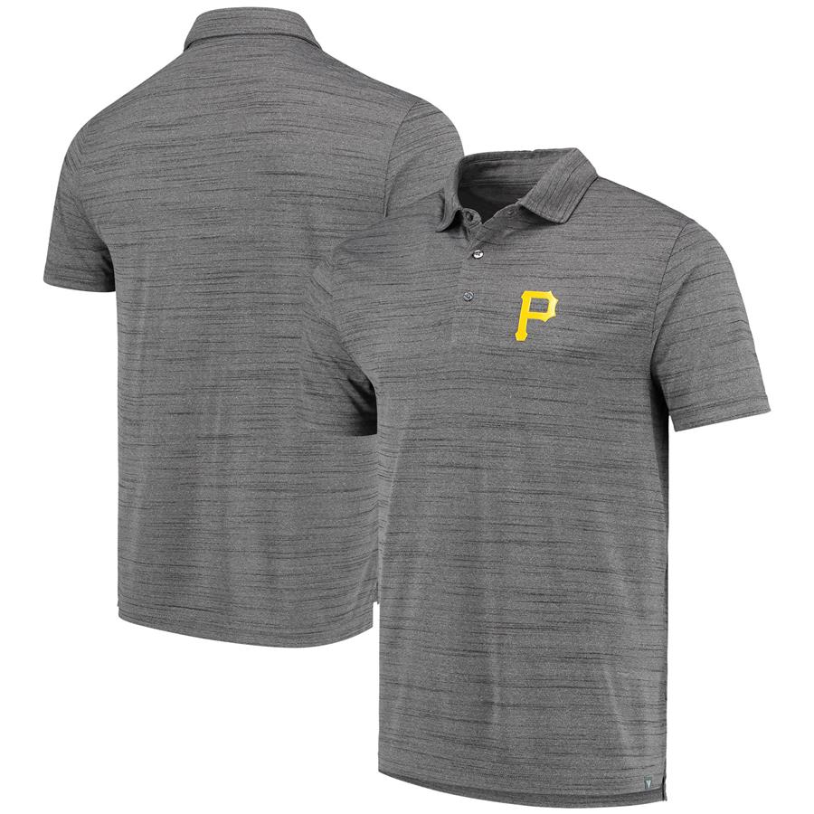 Pittsburgh Pirates Levelwear Sway Polo - Gray
