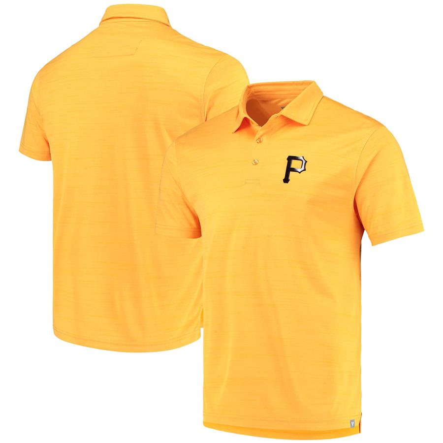 Pittsburgh Pirates Levelwear Sway Polo - Gold