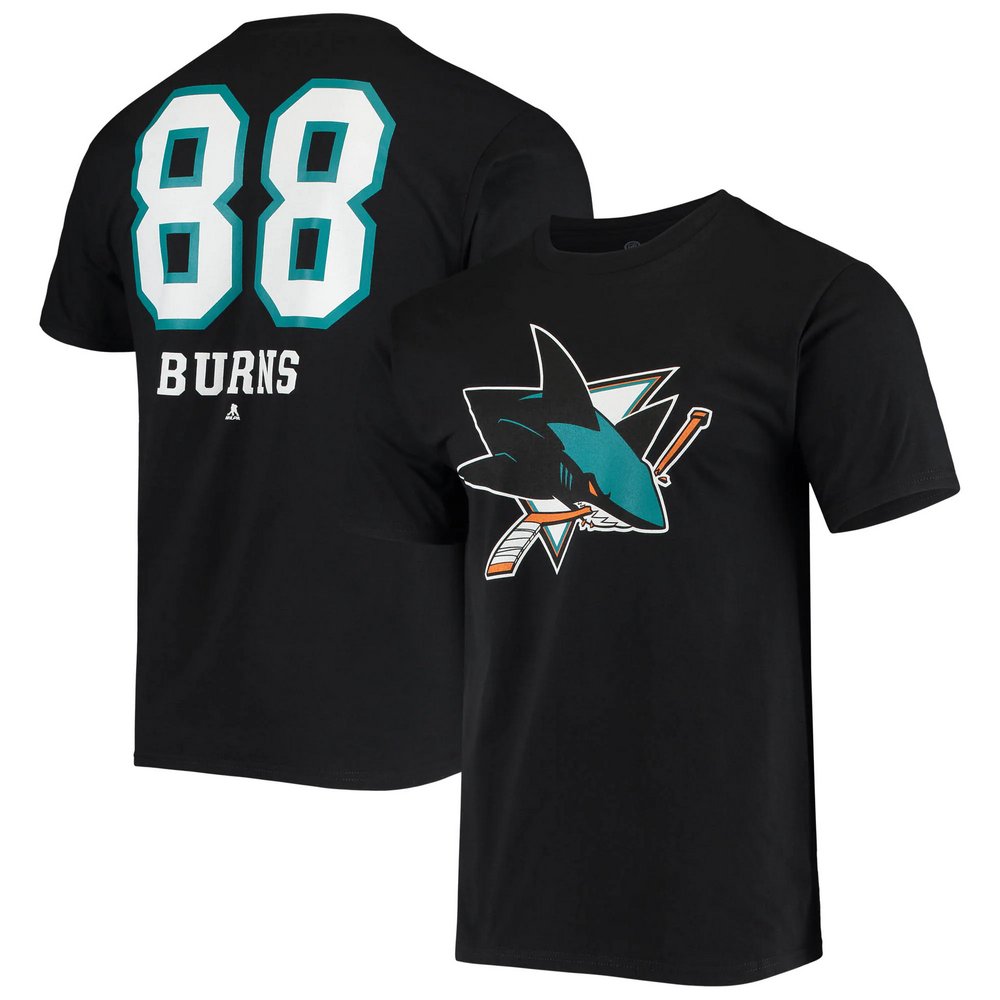 Brent Burns San Jose Sharks Fanatics Branded Underdog Name & Number T-Shirt - Black