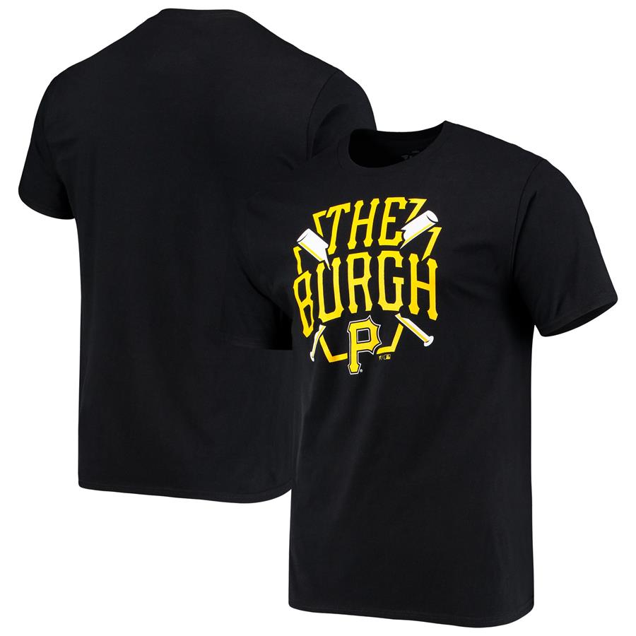 Pittsburgh Pirates Fanatics Branded The Burgh T-Shirt - Black