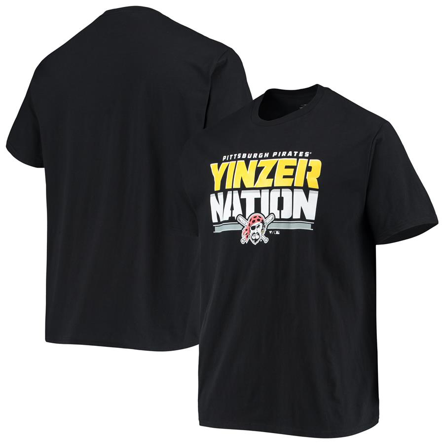 Pittsburgh Pirates Fanatics Branded Yinzburgh T-Shirt - Black