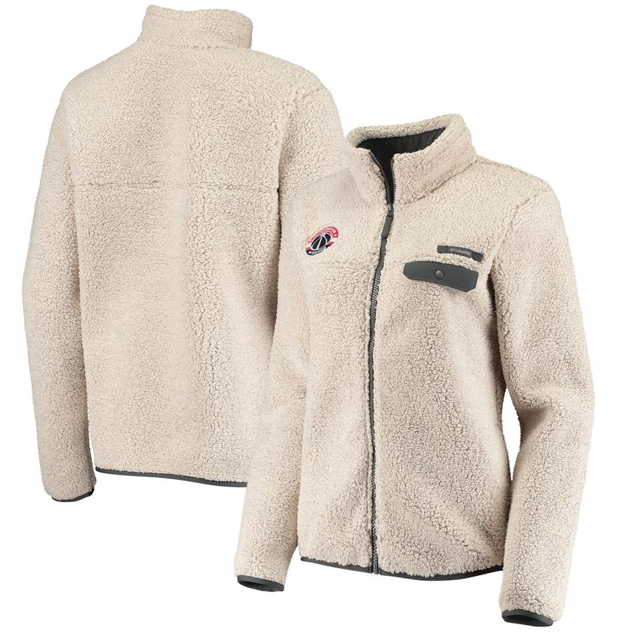 Washington Wizards Columbia Women's Mountainside Full-Zip Jacket - White