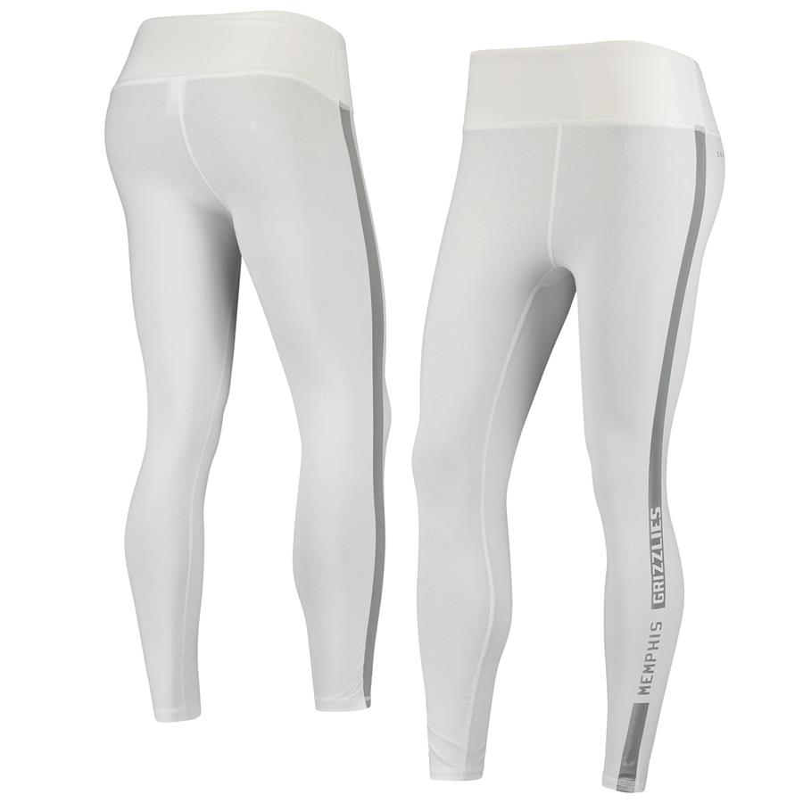 Memphis Grizzlies DKNY Sport Women's Carrie Leggings - White