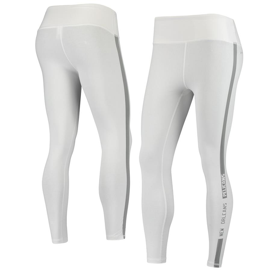 New Orleans Pelicans DKNY Sport Women's Carrie Leggings - White