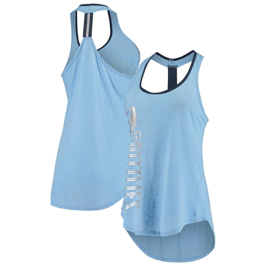 Memphis Grizzlies G-III Sports by Carl Banks Women's In The Stands Tank Top - Powder Blue