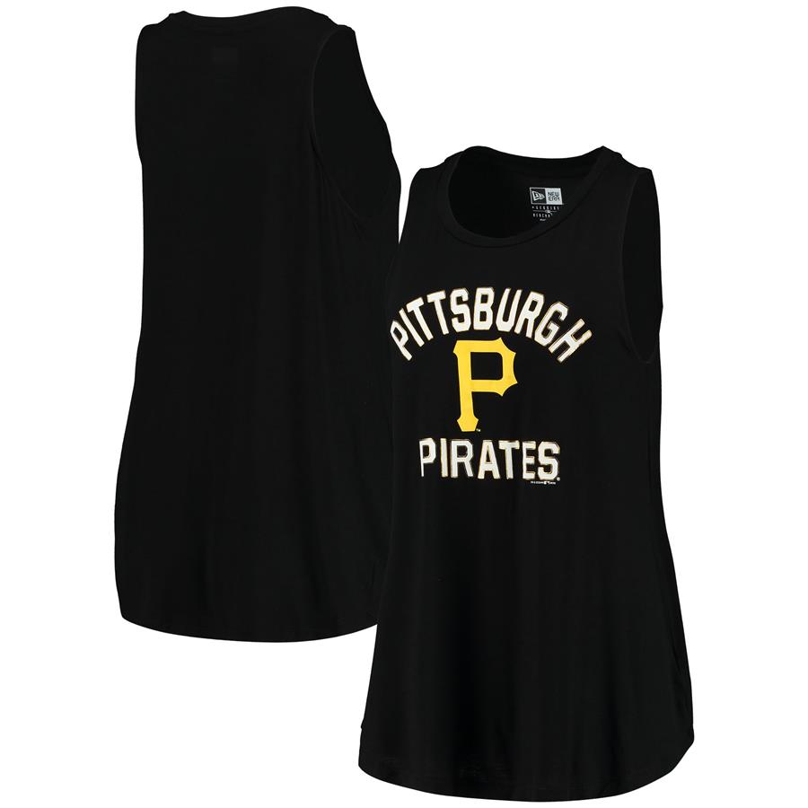 Pittsburgh Pirates New Era Women's Tank Top - Black