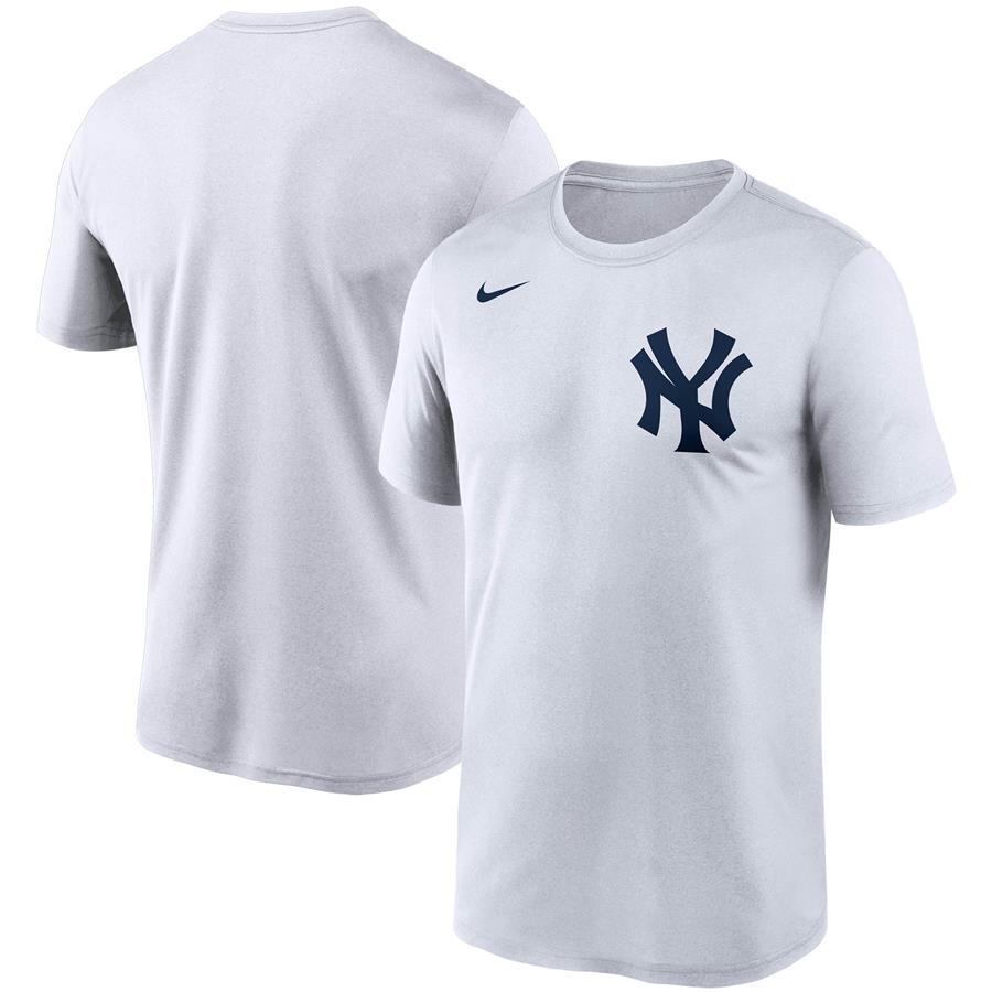 Футболка New York Yankees Nike Wordmark Legend (белый)