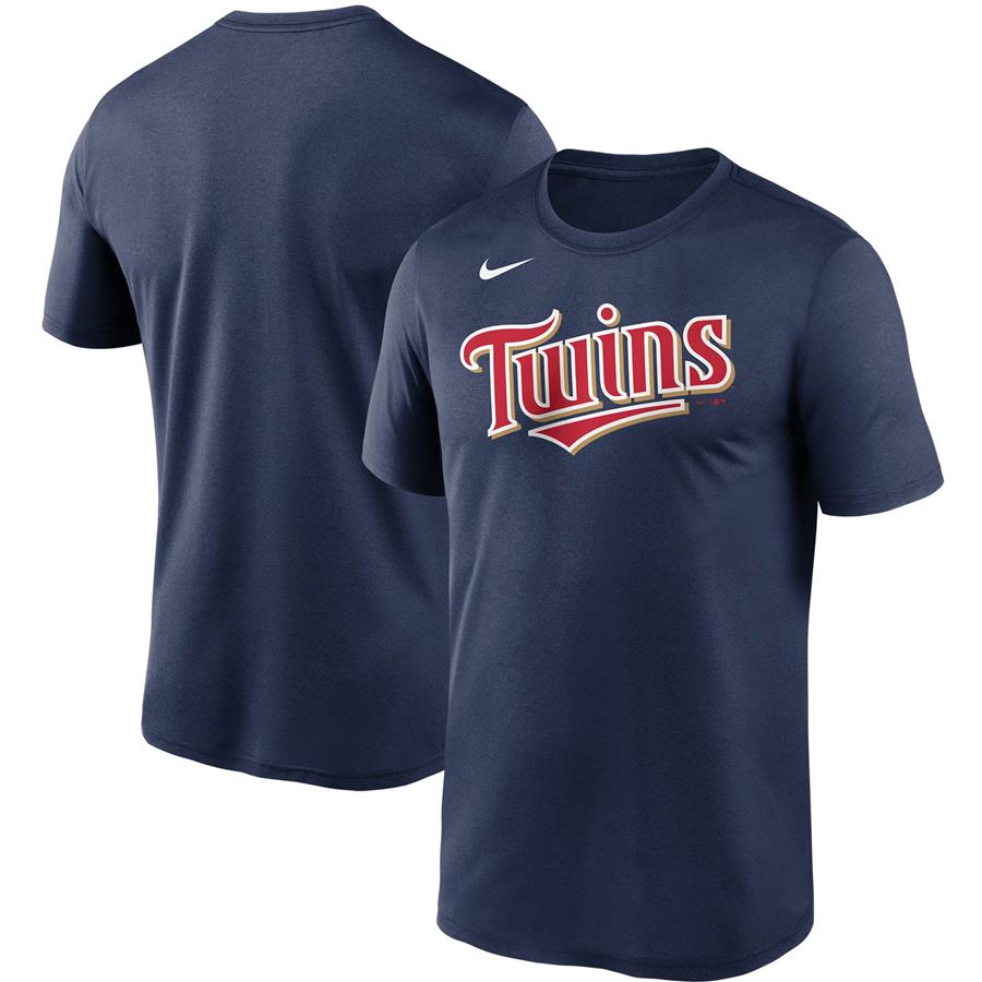 Футболка Minnesota Twins Nike Wordmark Legend (тёмно-синий)