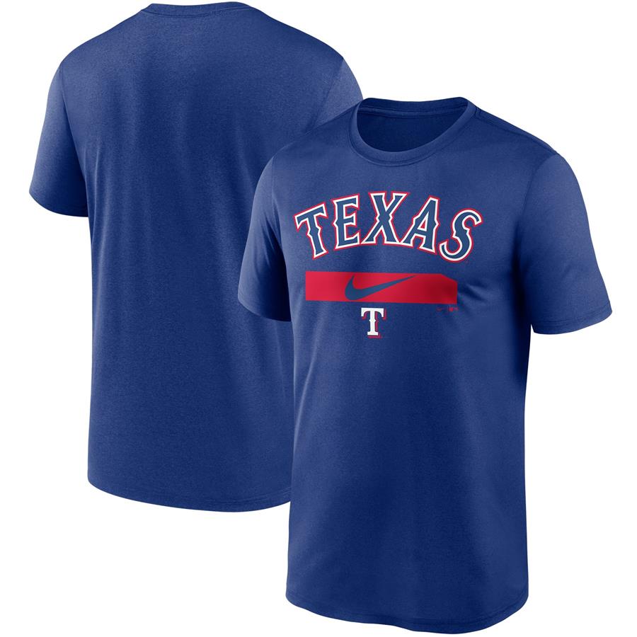 Texas Rangers Nike City Legend Practice Performance T-Shirt - Royal