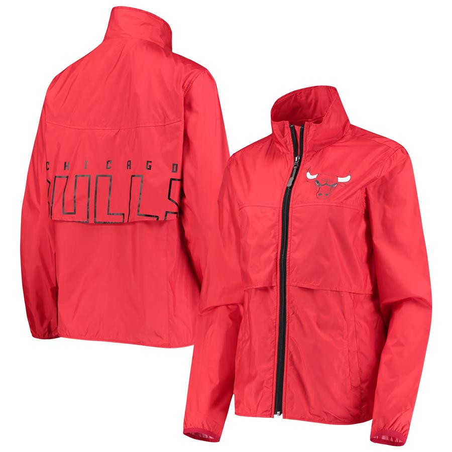Chicago Bulls G-III 4Her by Carl Banks Women's Winning Shot Full-Zip Jacket - Red