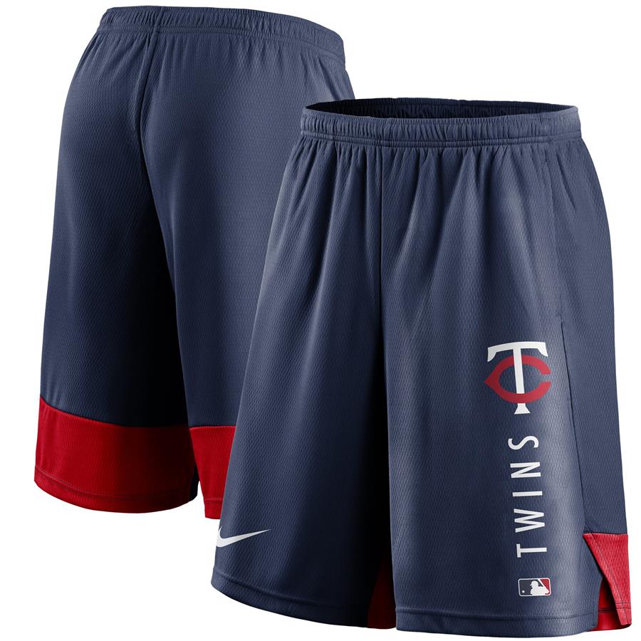Шорты Minnesota Twins Nike Authentic Collection Training Performance (тёмно-синий)