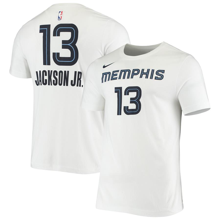 Jaren Jackson Jr. Memphis Grizzlies Nike Name & Number Performance T-Shirt - White