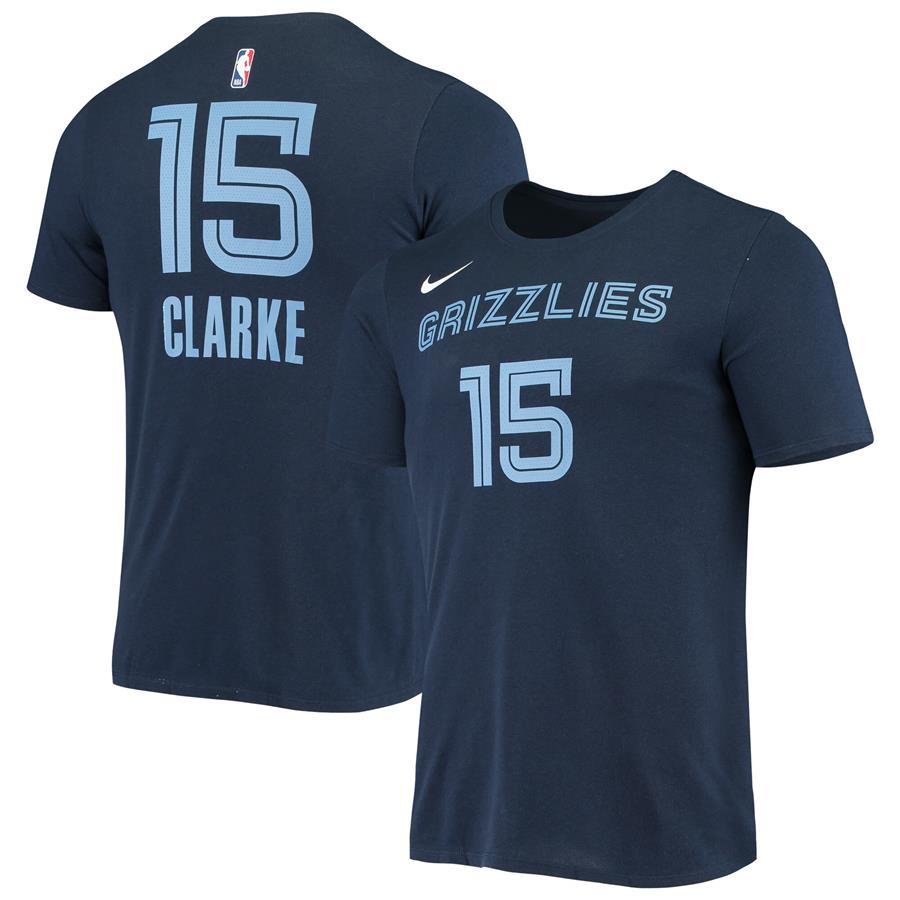 Brandon Clarke Memphis Grizzlies Nike Name & Number Performance T-Shirt - Navy