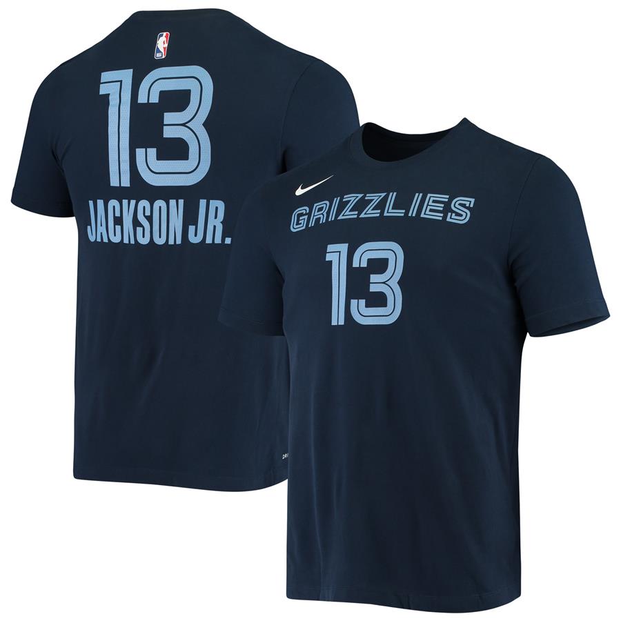 Jaren Jackson Jr. Memphis Grizzlies Nike Name & Number Performance T-Shirt - Navy