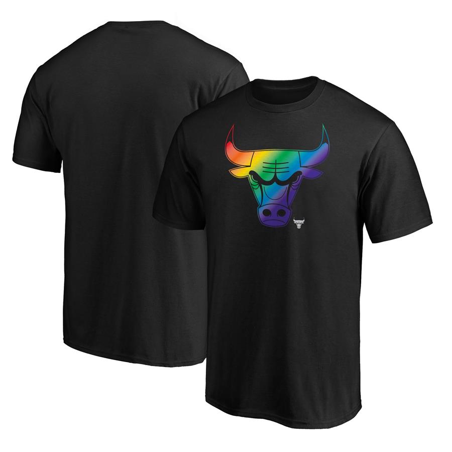 Chicago Bulls Fanatics Branded Team Pride T-Shirt - Black