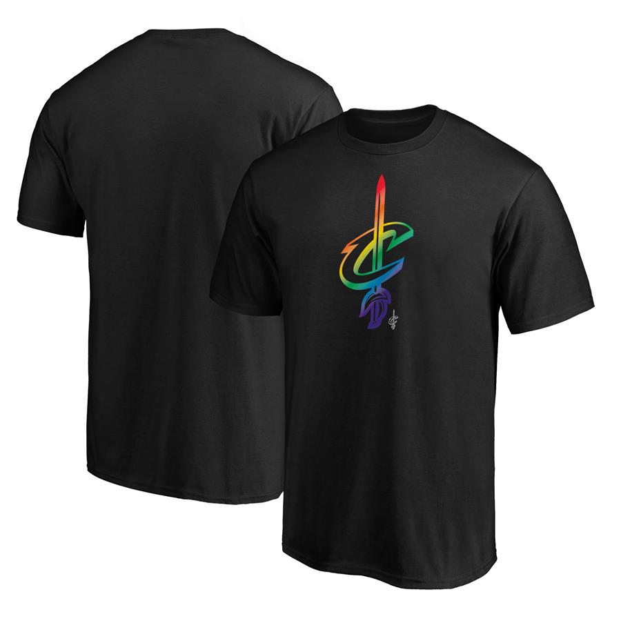 Cleveland Cavaliers Fanatics Branded Team Pride Logo T-Shirt - Black