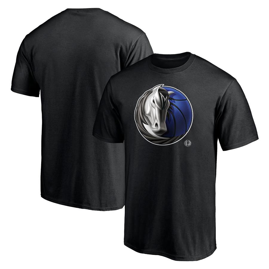 Dallas Mavericks Fanatics Branded Midnight Mascot Team T-Shirt - Black