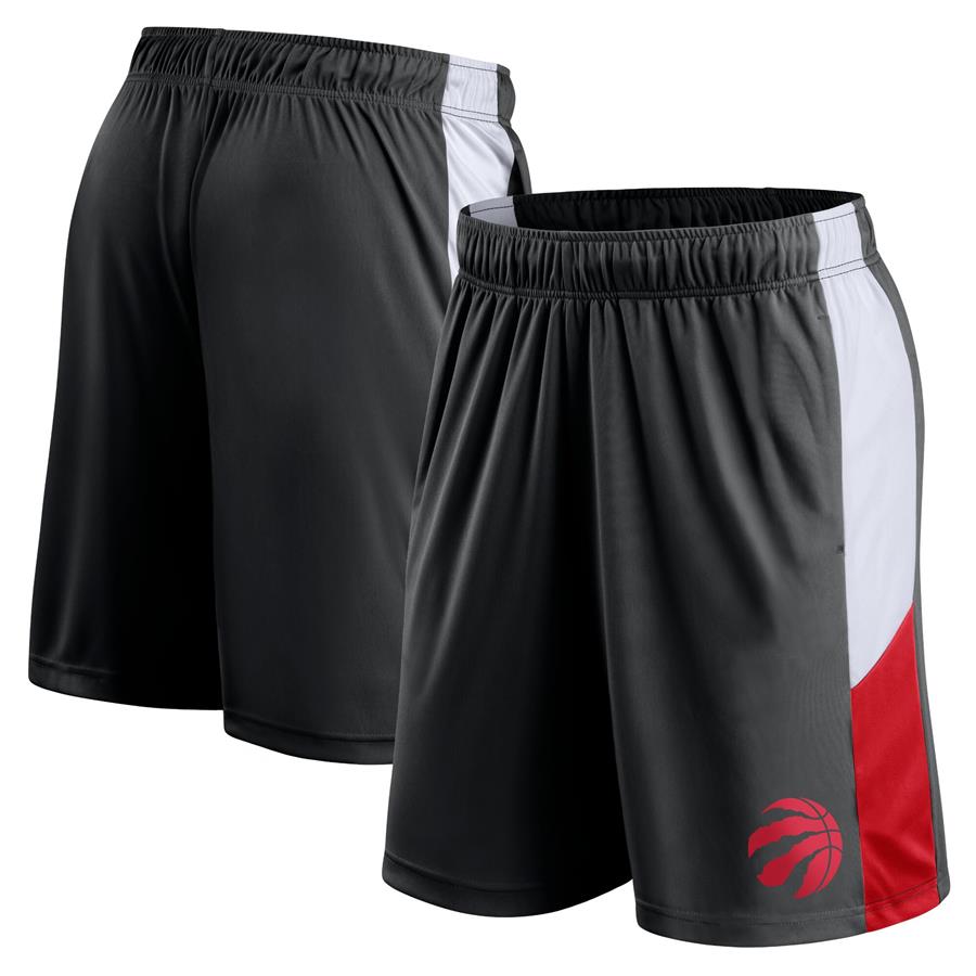 Toronto Raptors Fanatics Branded Champion Rush Practice Performance Shorts - Black