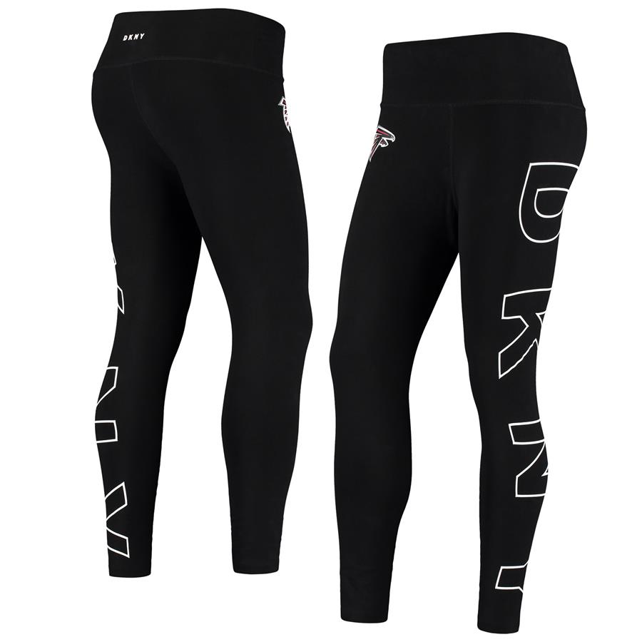 Atlanta Falcons DKNY Sport Women's Eva Leggings - Black
